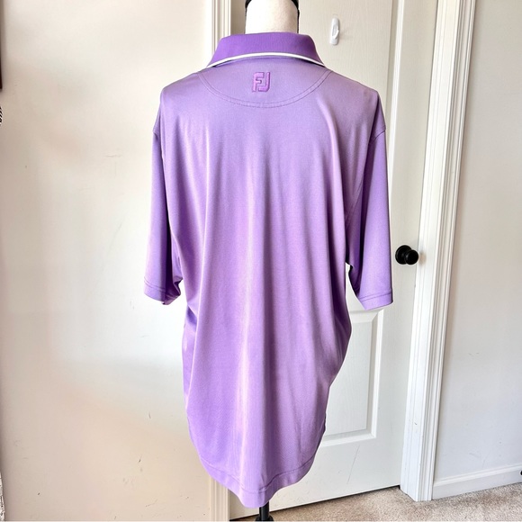 FOOTJOY FJ Men’s Pure Button Short Sleeved Polo Shirt—SZ. M/L - Picture 7 of 16